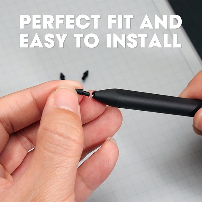 6 Pcs Marker Pen Tips for Remarkable Paper Pro nips with Removal Tool, Durable Stylus Pen Replacement Nibs Marker Pen for Precise Writing & Sketching