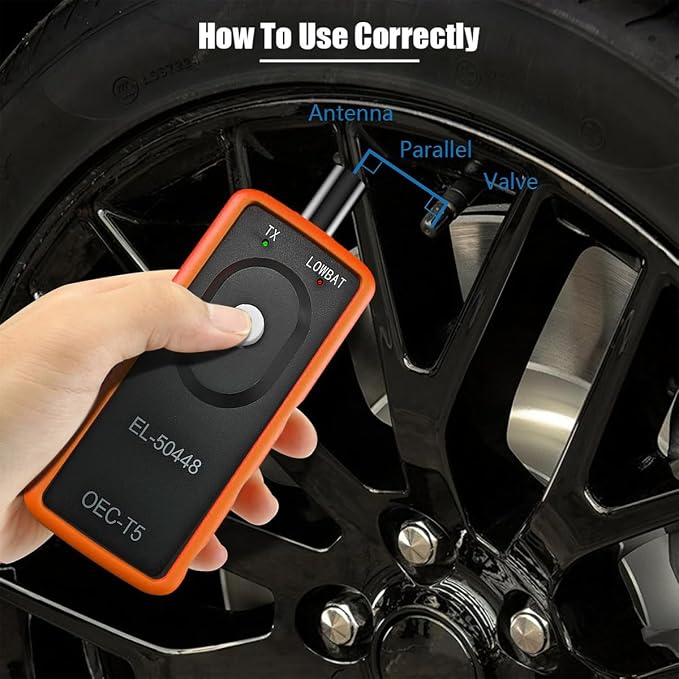 AICEL TPMS Relearn Tool for Car Tire Sensor, EL-50448 Tire Pressure Monitor - Image 7