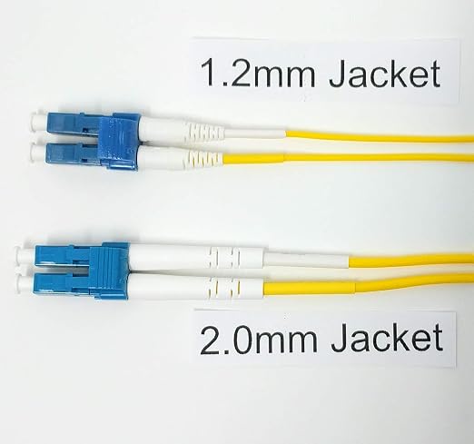 50 Meter Singlemode Duplex 1.2mm Ultra High Density Fiber Optic Cable - Image 5