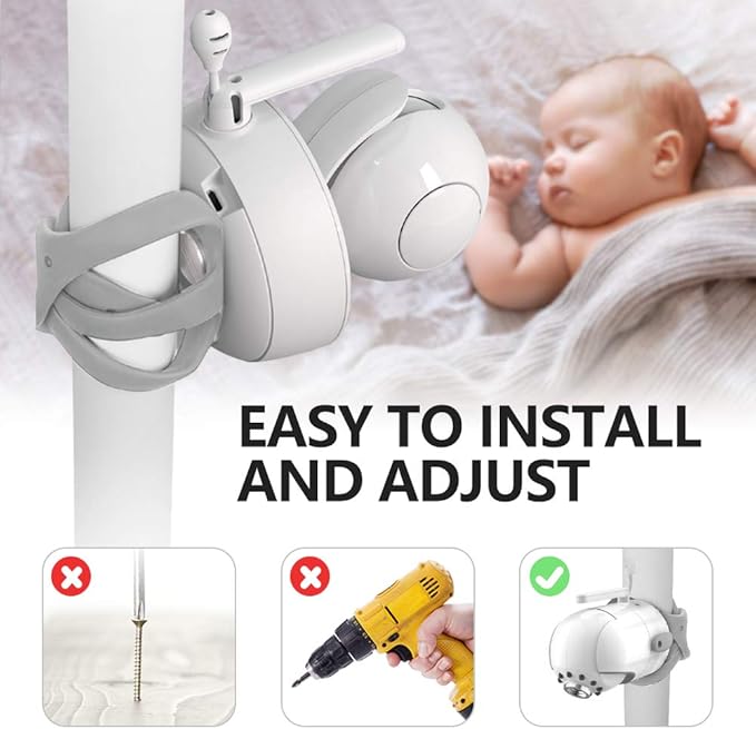CHILLAX Universal Baby Monitor Holder – Flexible, Adjustable Mount - Image 3