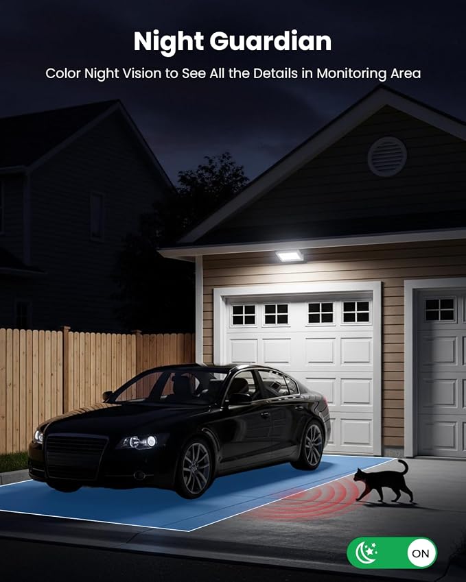 VIZIUUY Solar Security Cameras Wireless Outdoor, 3MP Pan Tilt 360°WiFi Camera - Image 5