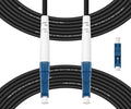 Fibergaga-10M OS2 LC to LC Fiber Optic Cable Outdoor Armored Single Mode by Fibergaga