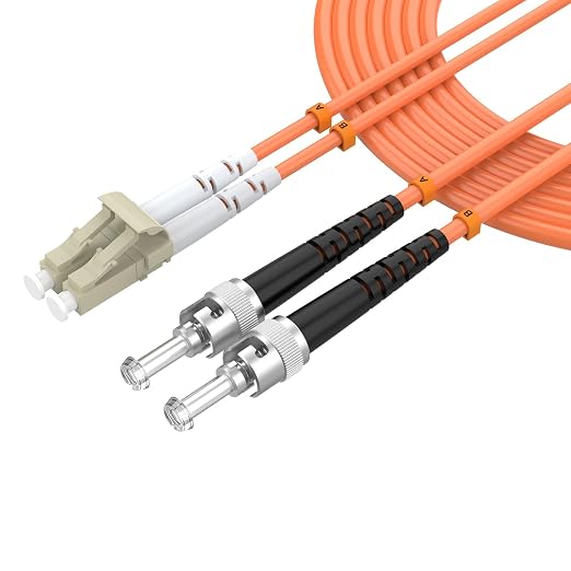 OM1 Fiber LC to ST Fiber Patch Cable by lidkew