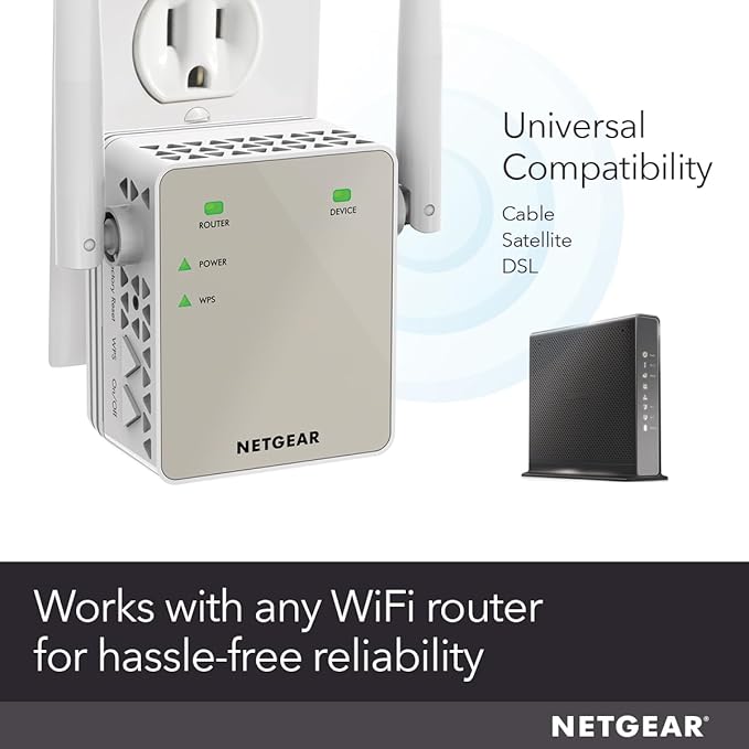 NETGEAR Dual-Band WiFi 5 Range Extender – Coverage up to 1, 500 sq. ft. - Image 4