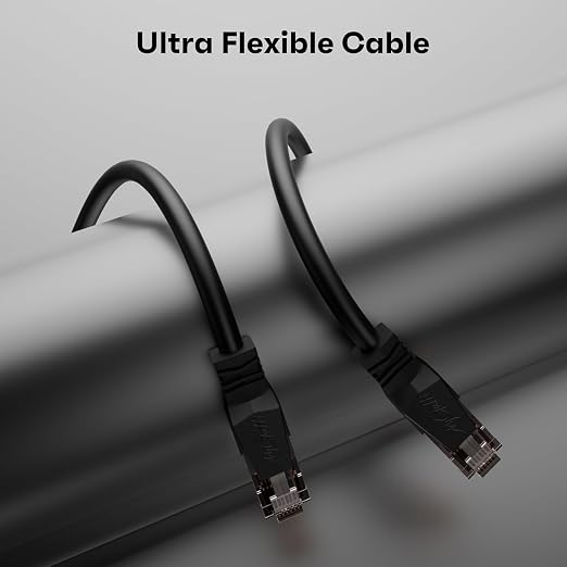 Cat6 Ethernet Cable 0.6 FT, Snagless Short Cat 6 Patch Cord, RJ45 Pure Copper - Image 4