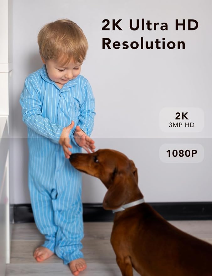 2K Wired Security Camera, Indoor/Outdoor - Image 4
