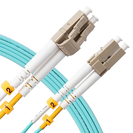 OM4 LC to LC Fiber Patch Cable 8m, Length Option:0.2m-200m, 40G/100GB 50/125μm - Image 2