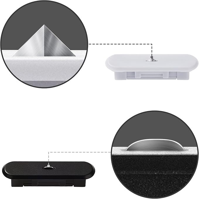 6-Pack Trimmer Replacement Blades for Fiskars Paper Trimmer, Replacement Blade for All Series of Fiskars/Portable&Precision Trimmer,Arts and Crafts,4 Cutting&2 Scoring Blades,Slider,Ice Blue