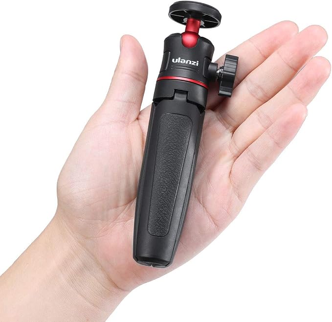 MT-08 Black Mini Tripod for Camera, 1/4" Screw Universal Tripod Compatible - Image 6