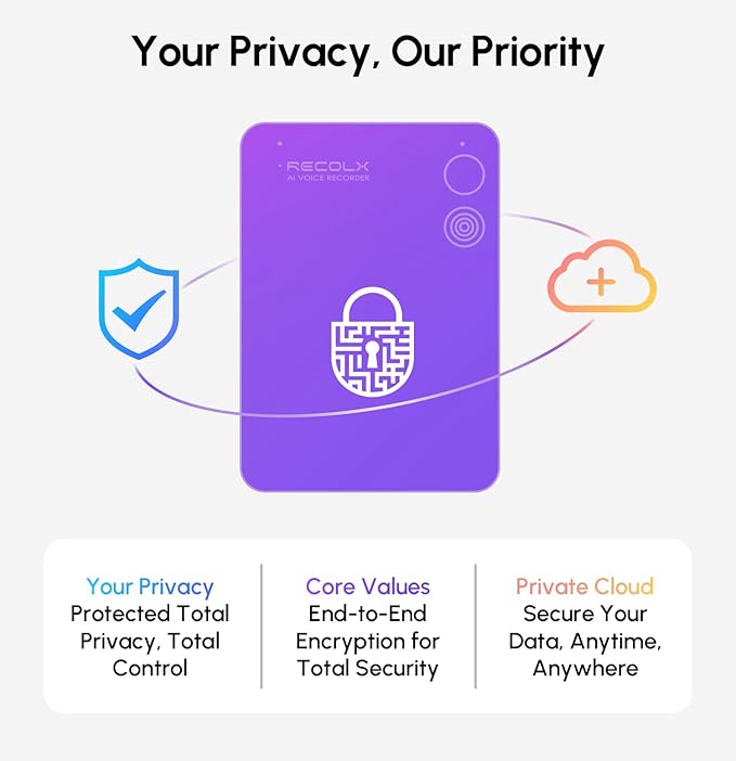 AI Voice Recorder, App Control, Transcribe & Summarize with 71 Pro Templates, Deep AI Analysis, Record Anytime Anywhere for Meetings, Work, Lectures, 112 Languages,Grey