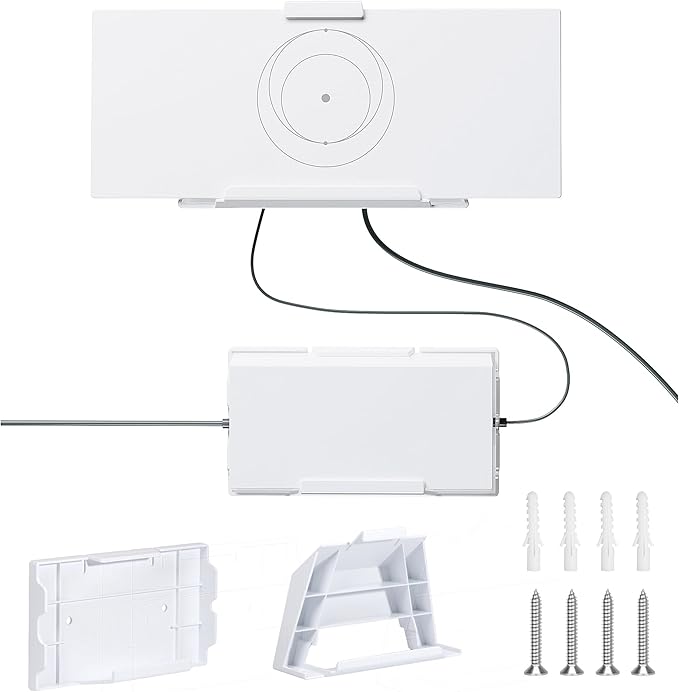 Router Wall Mount for Starlink Standard 4/4X/Gen 3, All in One V3 Mesh Router by Mskekit