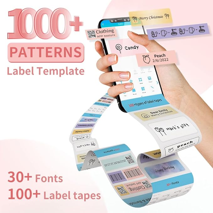 Phomemo Label Maker, D30 Label Maker Machine - Image 5