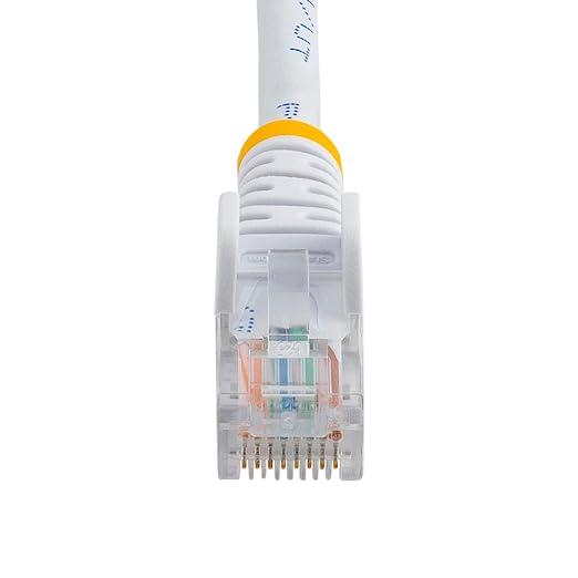 StarTech.com Cat5e Patch Cable - 10 ft - M/M - White - Image 4