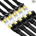 Yauhody CAT 8 Ethernet Cable, High Speed 40Gbps 2000MHz Flat SFTP Network Cable by Yauhody