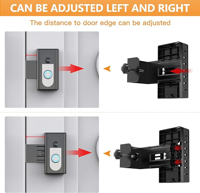 QIBOX Anti-Theft Video Doorbell Mount Compatible - Image 4