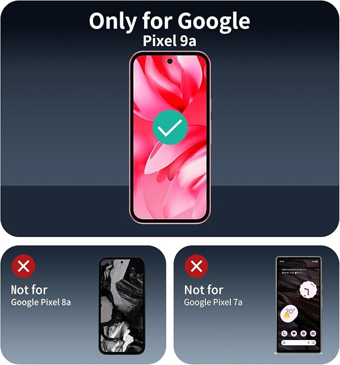 3+3+1-Pack, Privacy Screen Protector and Camera Lens Protector - Image 2