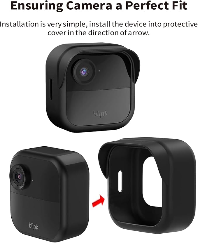 Tonton Silicone Case Cover for All-New Blink Outdoor 4 / 2K+, Weatherproof - Image 6