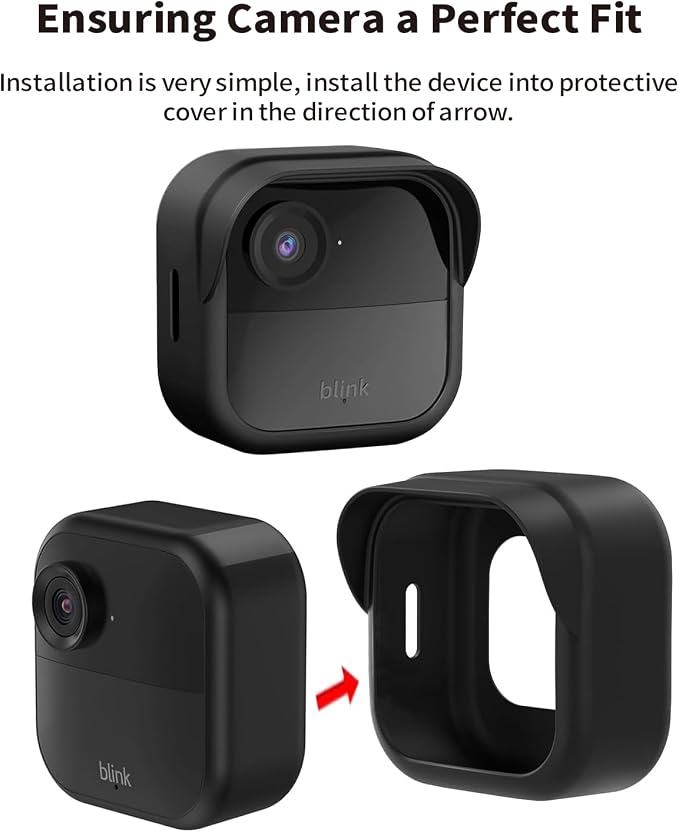 Tonton Silicone Case Cover for All-New Blink Outdoor 4 / 2K+, Weatherproof - Image 6