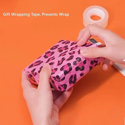 6 Pack Transparent Tape Clear Tape Refills Rolls Each Roll 3/4 x 1000 Inches, 1 inch Core, for Office, Home, School