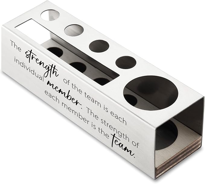 Team Gifts for Coworkers, Team Building Gifts for Employees, Co Worker, Stainless Steel Pen Pencil Holders WCC56