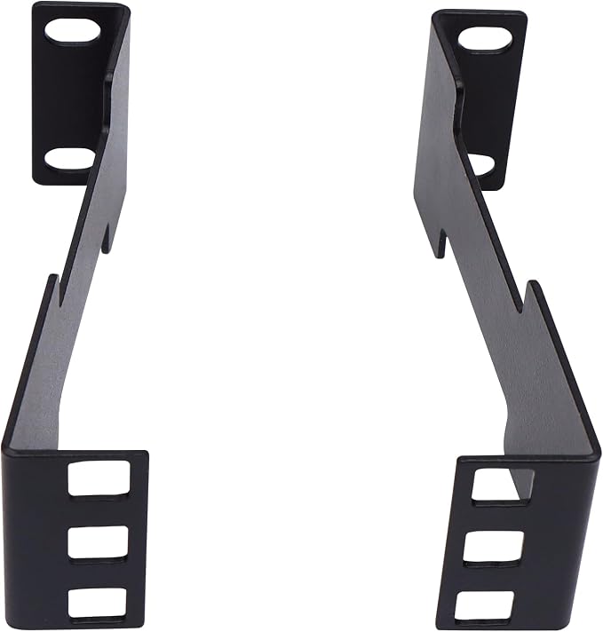 2 Pcs Server Rack Depth Extender, 1U Recessed Rack Extender Deep Mount Adapter - Image 6