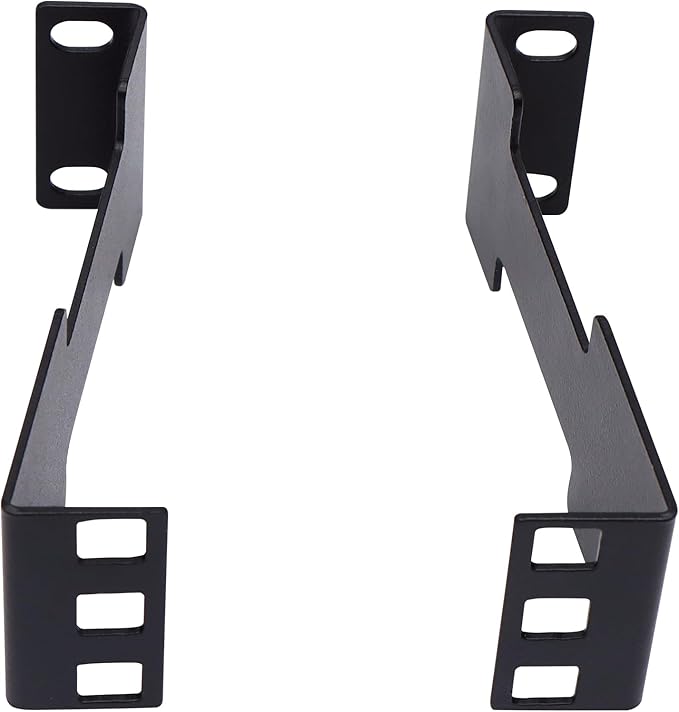 2 Pcs Server Rack Depth Extender, 1U Recessed Rack Extender Deep Mount Adapter - Image 6