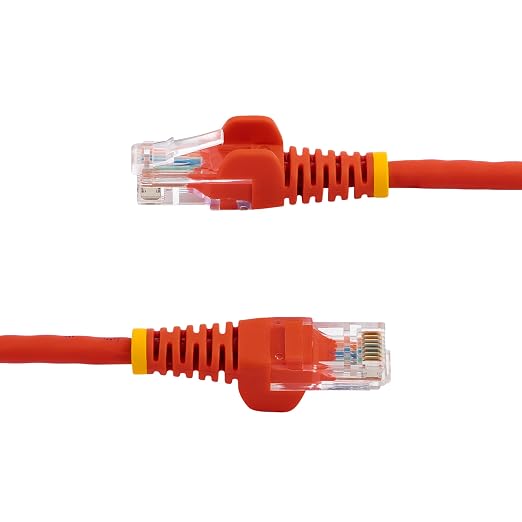 StarTech.com 25ft Red Cat5e Snagless RJ45 UTP Patch Cable - 25 ft Patch Cord - - Image 3