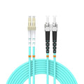 LC/UPC to ST/UPC Fiber Patch Cable OM3 10ft/3meters, 10Gb/Gigabit MultiMode by Buacoz