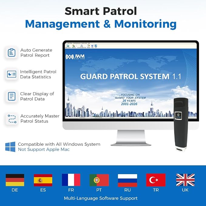 JWM Security Guard Tour Patrol System - Image 4