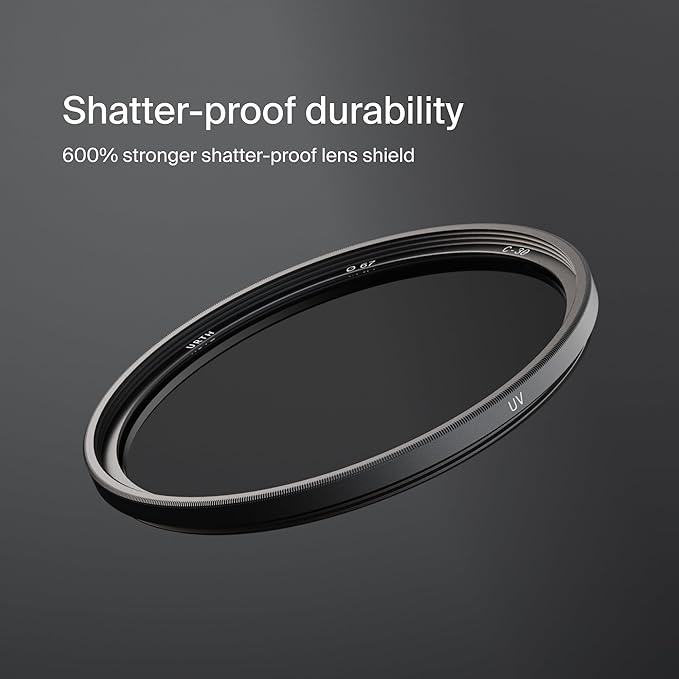 Urth 40.5mm UV Lens Filter — 30-Layer Nano-Coated, HD Optical Glass UV Camera - Image 2