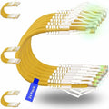 Rapink Patch Cables Cat6/ Cat6a 0.5ft Slim, Cat6a Ethernet Patch Cable 10G by Rapink