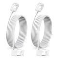 Ultra Thin Cat 6A Ethernet Cable 90° Degree Right Angled 30 Feet 2Pack by DUTEVOLNS
