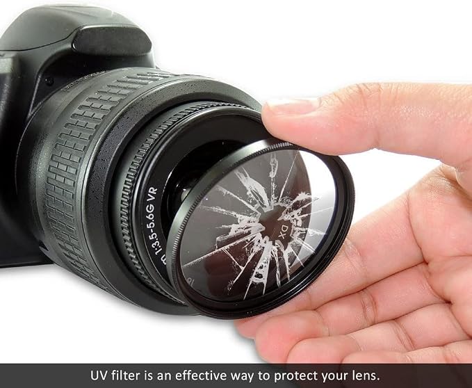 52MM Lens Filter Kit Bundle Pro, Includes CPL, FL-D Universal - Image 7