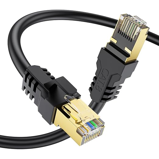 Cat 8 Ethernet Cable 15FT, High Speed 40Gbps, by Unknown