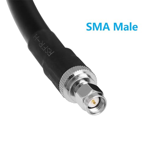 75ft N Male to SMA Male Cable, SMA to N Cable 50 ohm Ultra Low Loss KMR240 - Image 2