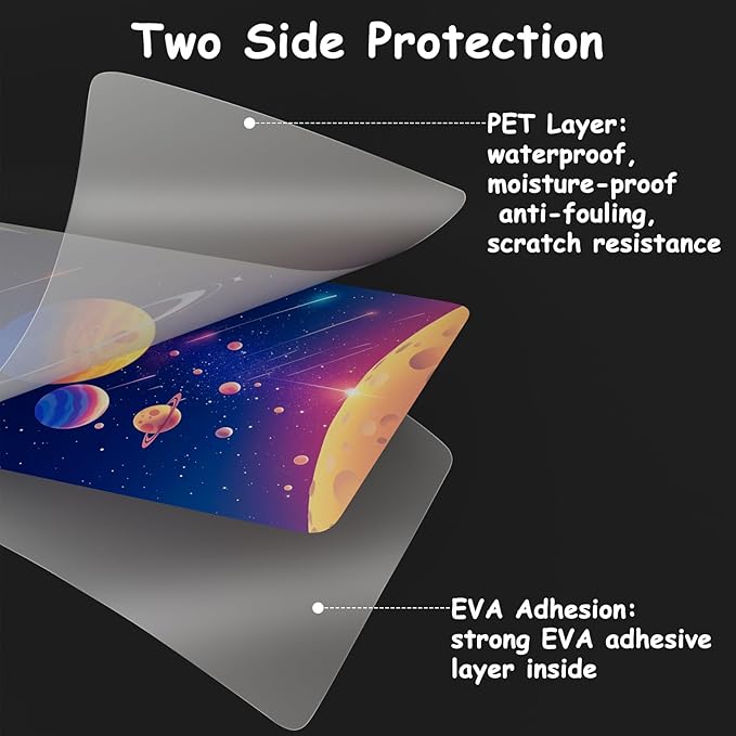 [3mil 500 Pack] InpourPack Laminating Pouches, 3 Mil Clear Thermal Laminating Pouches 9 x 11.5 Inch Laminating Sheets for Laminator, Holds 8.5 x 11 Inch Sheets