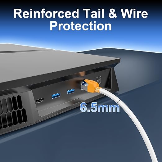 Cat 8 Ethernet Cable 120 ft, 40Gbps High Speed Gaming Network Cable 2000MHz - Image 4