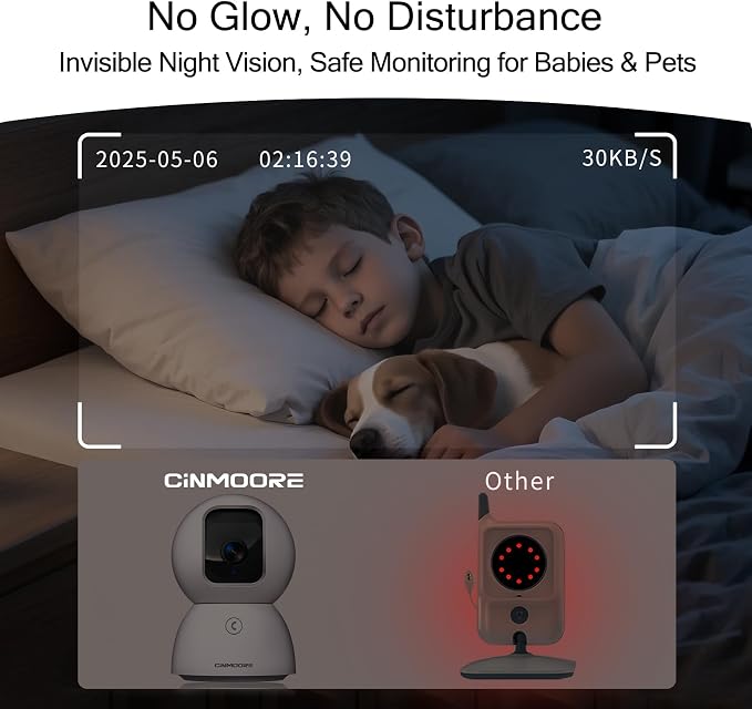5G Indoor Camera, 3K Pet/Dog Camera - Image 7