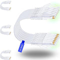 Rapink Patch Cables Cat6/ Cat6a 0.5ft Slim, Cat6a Ethernet Patch Cable 10G by Rapink