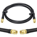 MOOKEERF KMR240 SMA Male to SMA Male Coaxial Cable 50 ohm Coax Ultra Low Loss by MOOKEERF