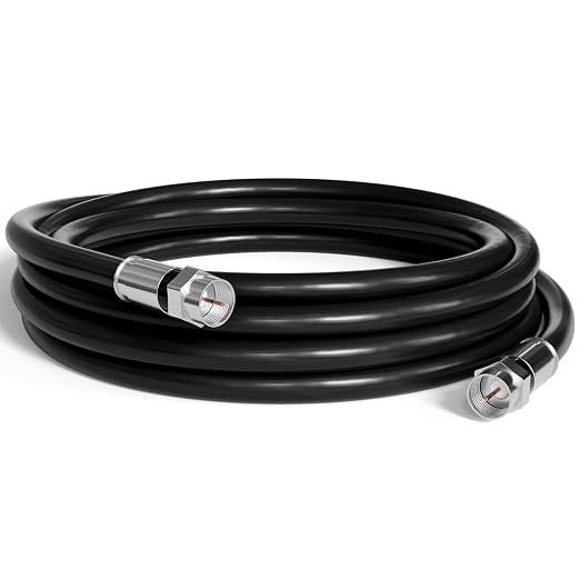 THE CIMPLE CO - RG6 Coaxial Cable 1.5 FT - RG6 Coax Cable by THECIMPLECO