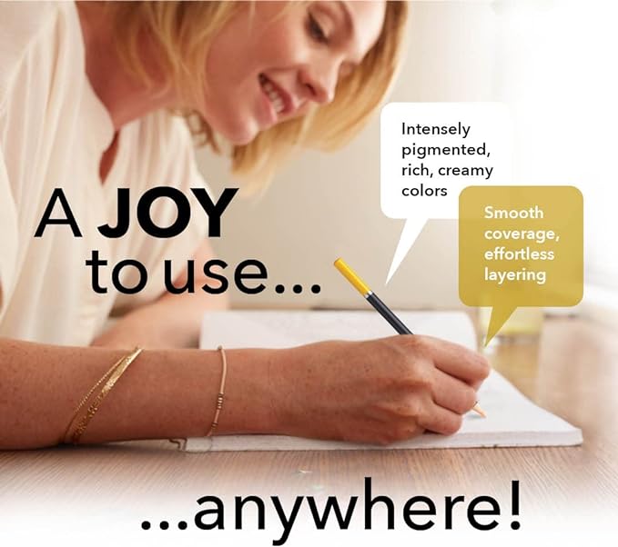 Castle Art Supplies Colored Pencils Set | 120 Premium Soft Core Coloring Pencils for Adults | Organized in Presentation Tin Case