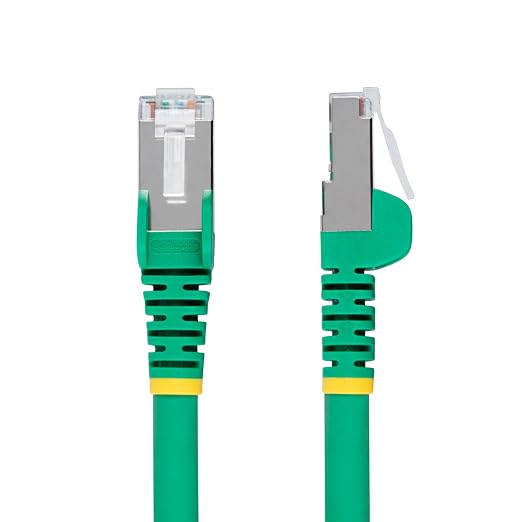 StarTech.com 25ft Green CAT6a Ethernet Cable, Snagless RJ45, 100W PoE++ - Image 2