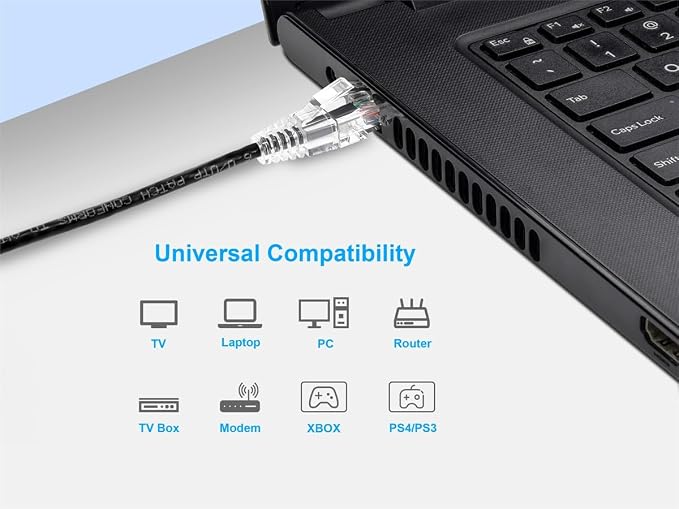 Monoprice Cat6 14ft Blue Component Level Patch Cable UTP 28AWG 550MHz Pure Bare - Image 6