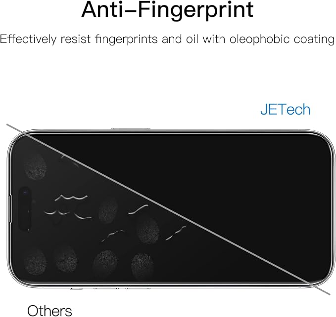 JETech Full Coverage Screen Protector - Image 7