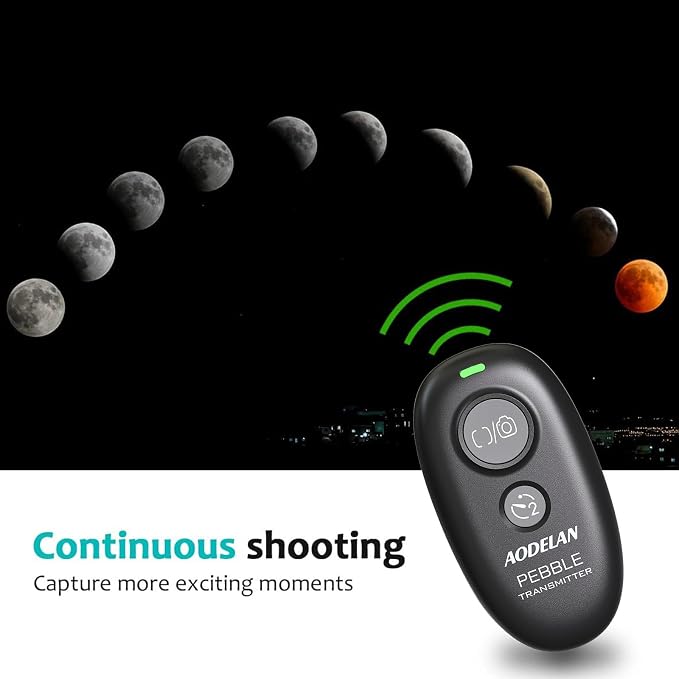 AODELAN Wireless Camera Shutter Release Remote Control - Image 5