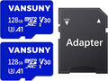 Vansuny Micro SD Card 128GB 2 Pack microSDXC Memory Card by VANSUNY