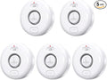 5 Pack Water Leak Alarm Detector, 120dB Loud Alert Water Sensor, IP66 Waterproof by RUIKORING