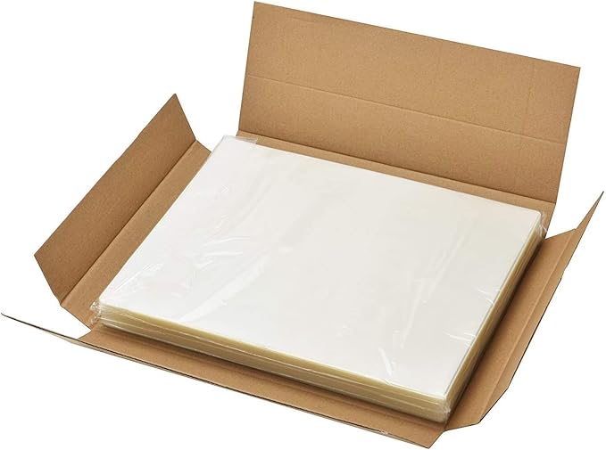 5 mil Thermal Laminating Sheets 100 Packs, 9” x 11.5” Clear Laminating Pouches Holds 8.5 x 11 Inch Sheet, Letter Size Lamination Paper for Laminator - Rounded Corner