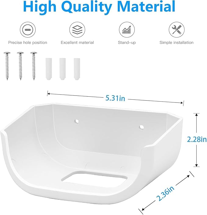 Huafly 2Pcs Screwless Wall Mount Bracket - Image 2